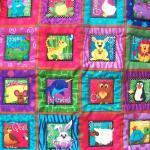 Animal ABC wall hanging/ pl..