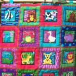 Animal ABC wall hanging/ pl..