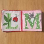 Cloth Fabric Book, Pink Fir..