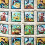 Pirate Treasure Quilted Wa..