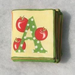 ABC Book & Blanket Set - yellow